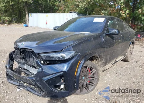 2025 BMW X6 M из США, поврежденный, VIN 5YM23ET01S9Y79586